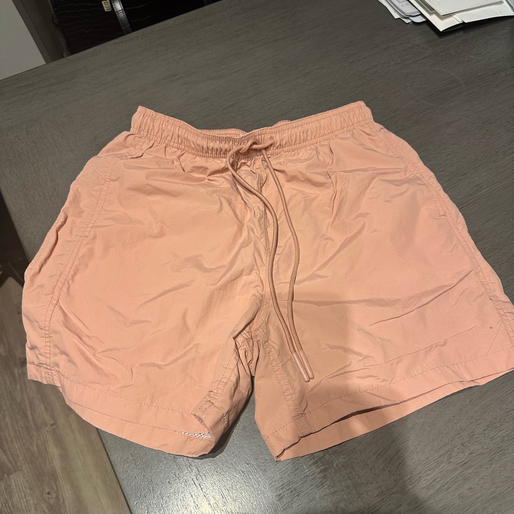 Urban Outfitters Peach Drawstring Shorts